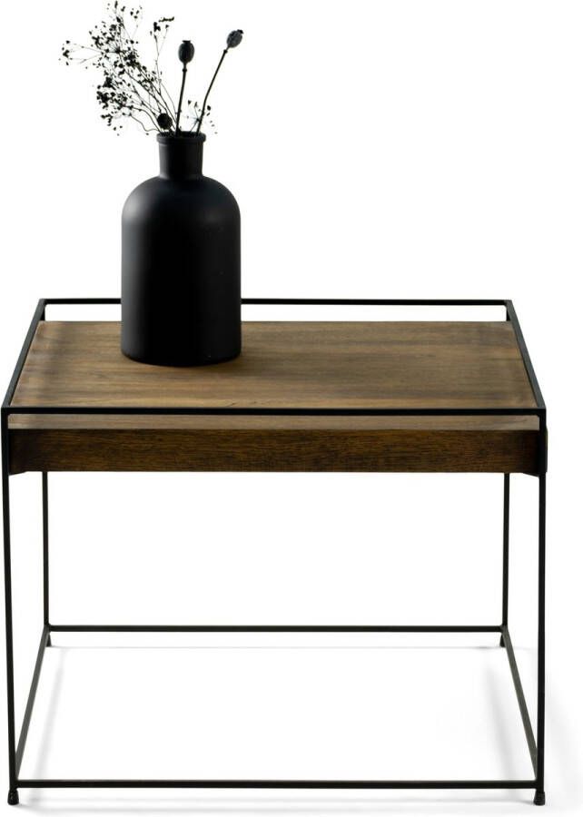 Torna Design TORNA THIN WOOD 60 WALNUT Bijzettafel