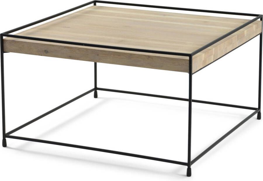 Torna Design TORNA THIN WOOD 80 Salontafel Bianco - Foto 1