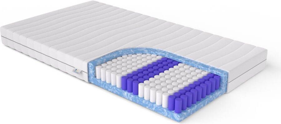 Toros Bedden 160x200x20 Pocket Matras 9zone XL 160x200x20 cm