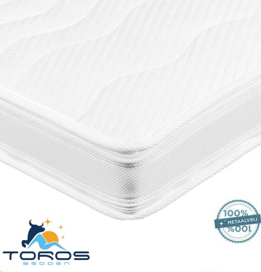 Toros Bedden 180x200 Topper Topdek Luxe Bamboo 3D XL HR 45 Koudschuim Topmatras 11 cm dik