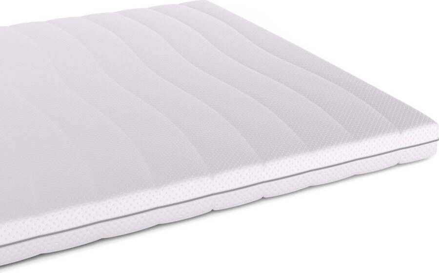 Toros Bedden Bamboe Topper Deluxe 120x200 Koudschuim Topdekmatras 7CM