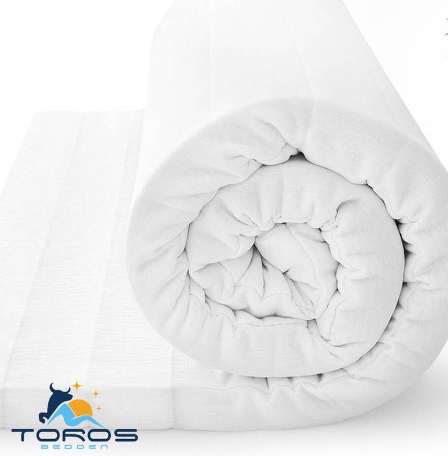 Toros Bedden Topdek Matras Topper Comfort Hr Exclusief Luxe XL 120x200 7 cm