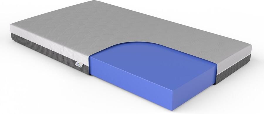 Toros Bedden Matras Bamboo 160x200 Hr koudschuim 18cm dik Afneembare tijk wasbaar Hotel kwaliteit 160 x 200 cm Koudschuim - Foto 2