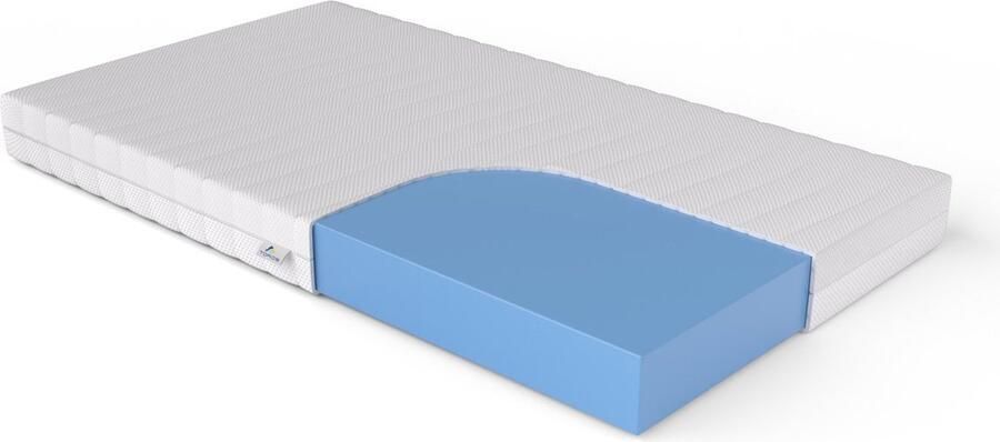 Toros Bedden Matras 90x200 Hr koudschuim 20cm dik Afneembare tijk wasbaar Hotel kwaliteit 90 x 200 cm Koudschuim Gratis retourneren