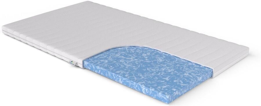 Toros Bedden Topdek Matras Topper Hybrıde Bamboo Deluxe XXL 140x200 9 cm dik Actie!!!!