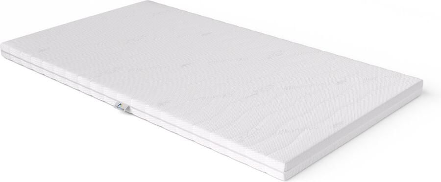 Toros Bedden.nl 140x200 Topmatras 9cm dik HR 45 Bamboe Afritsbaar en wasbaar Topper Matras Topdek Climate Motion Control