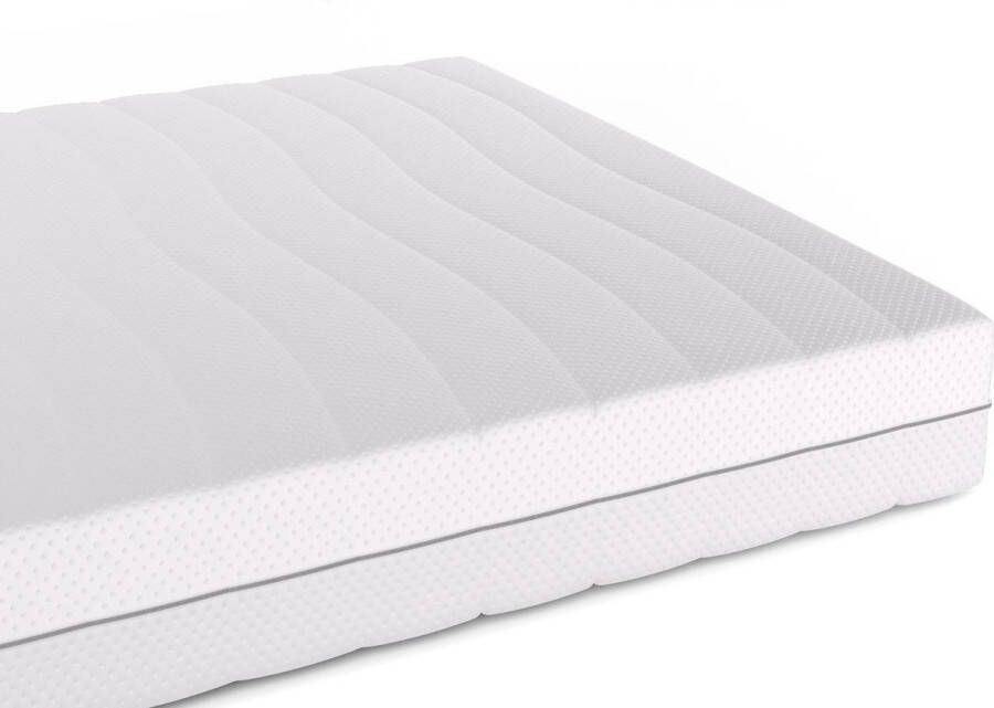 Toros Bedden.nl Toros Bedden Matras Comfort Foam 120x200 HR Koudschuim Hybrid 14cm Orthopedisch Bamboo Purschuim Hotel XL Kwaliteit Anti Bacterieel Gratis Retour