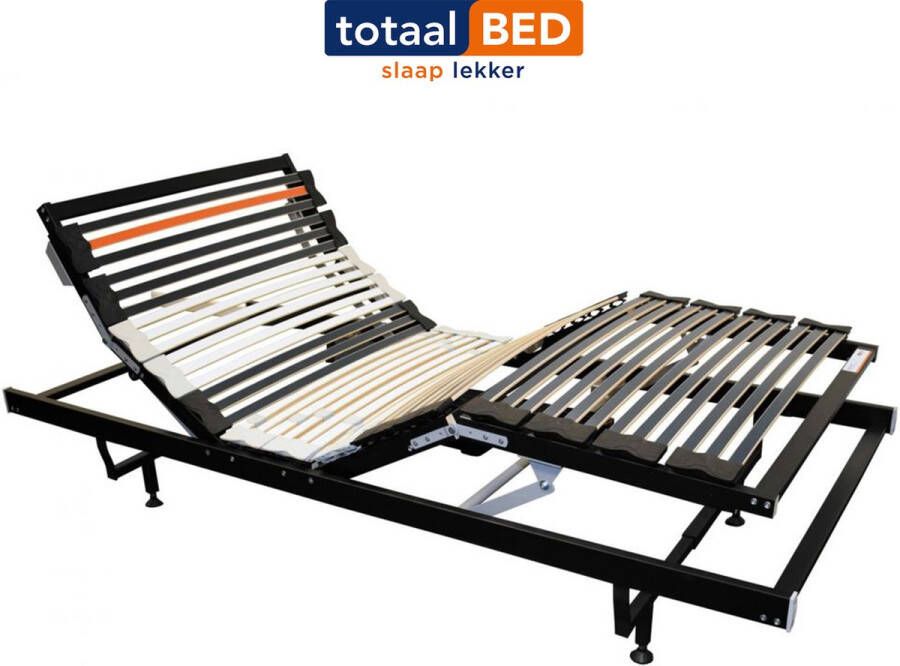 TotaalBED Lattenbodem Medi 3000 meerdere comfortzones 90x220cm elektrisch verstelbaar draadloos