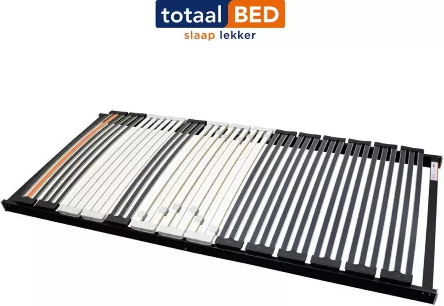 TotaalBED Lattenbodem Medi 3000 meerdere comfortzones 90x220cm vlakke bedbodem