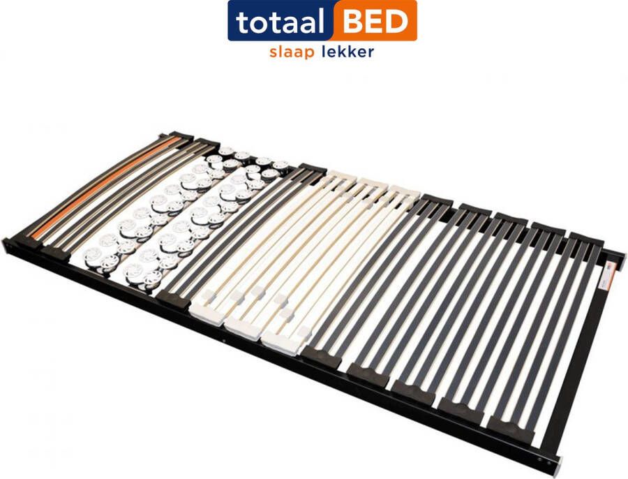 TotaalBED Lattenbodem Medi 5000 meerdere comfortzones 80x200cm vlakke bedbodem