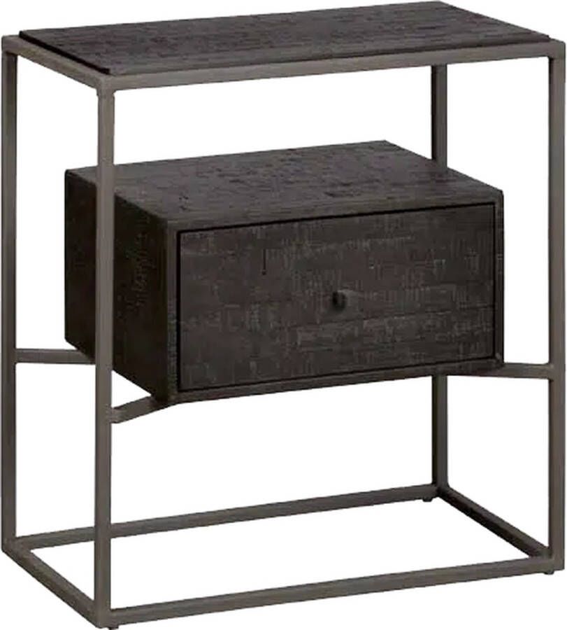 Tower Living bijzettafel Cascia 55x30x60 cm teak