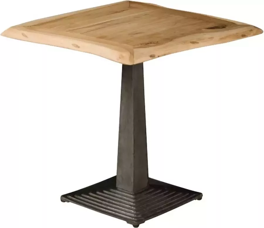 Tower Living | Bistro Bartafel | Acaciahout | Bruin | 80 x 80 x 78 (h)