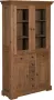Tower Living bologna vitrinekast teakhout (gerecycled) bruin 115 x 40 x 195 (h) cm - Thumbnail 2