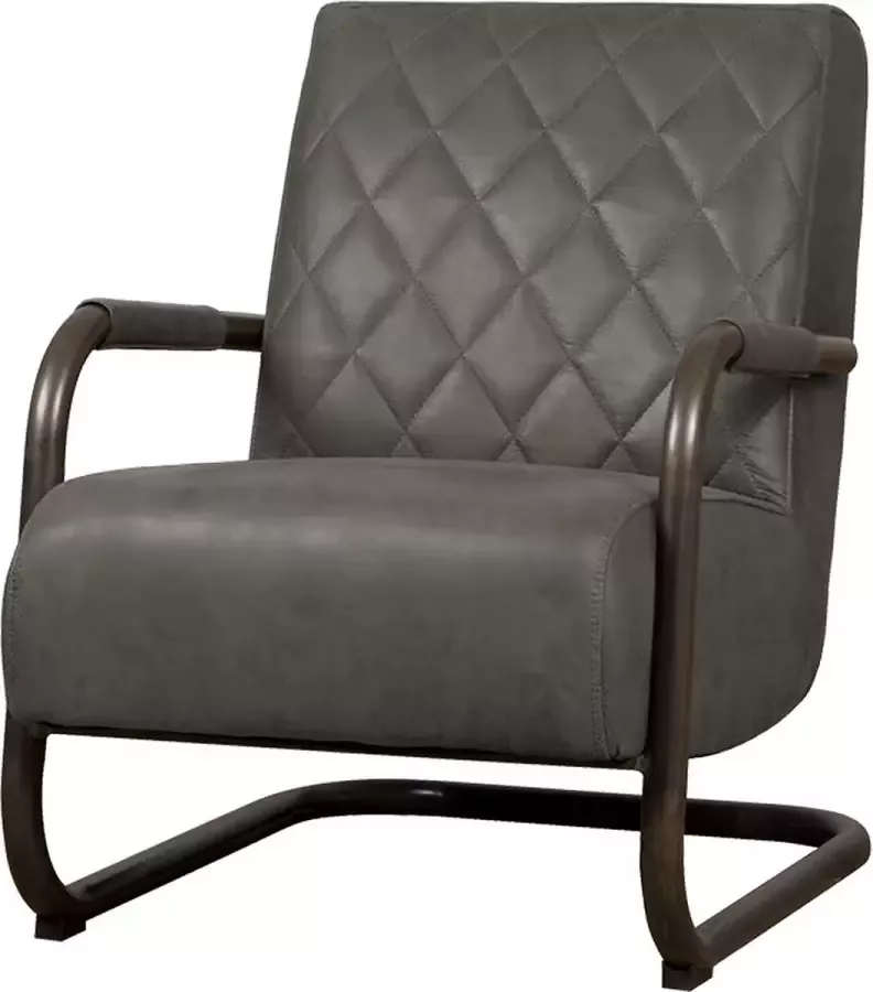 Tower Living | Civo Fauteuil | Stof | Antraciet | 65 x 86 x 83 (h) cm