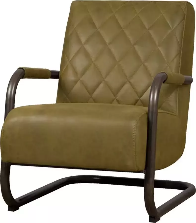 Tower Living | Civo Fauteuil | Stof | Groen | 65 x 86 x 83 (h) cm