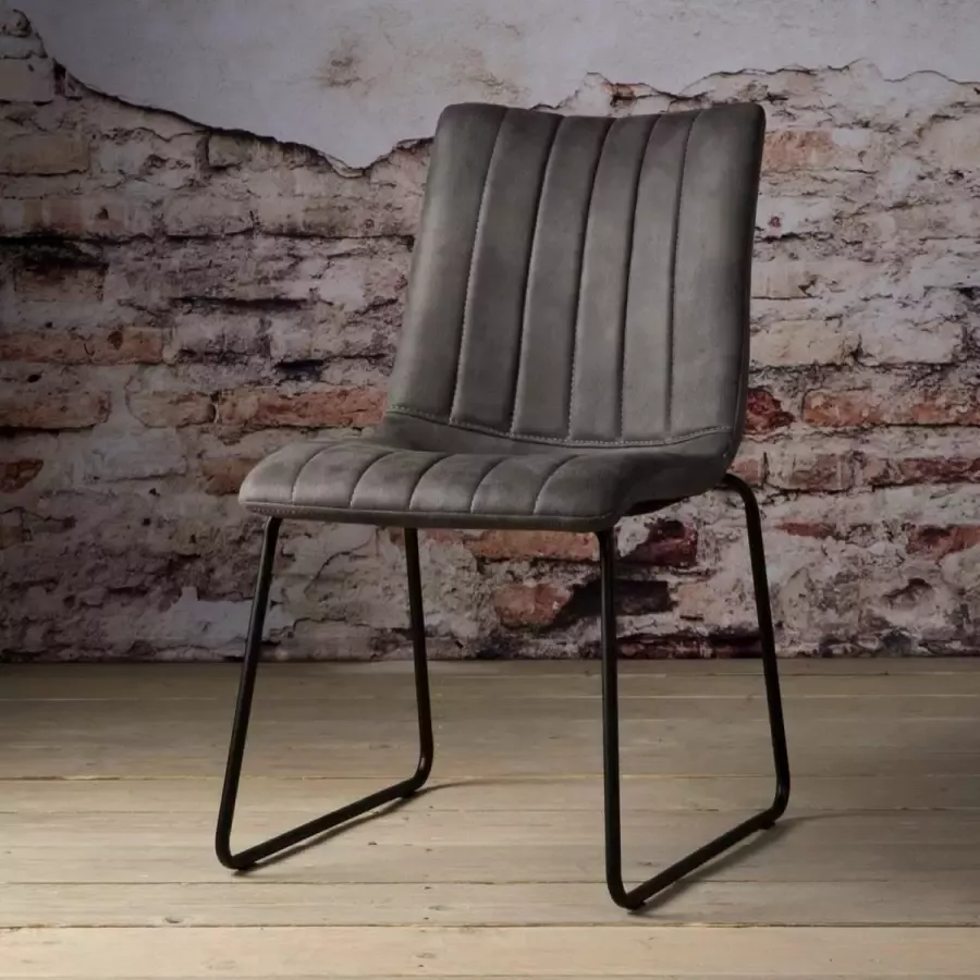 Tower Living Eetkamerstoel Bunol Antraciet