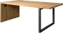 Tower Living lucca eettafel teakhout (gerecycled) bruin 100 x 200 x 78 (h) cm - Thumbnail 2