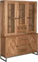 Tower Living mascio wandkast met 7 lades en 5 deurtjes teakhout (gerecycled) bruin 150 x 45 x 220 (h) cm - Thumbnail 1