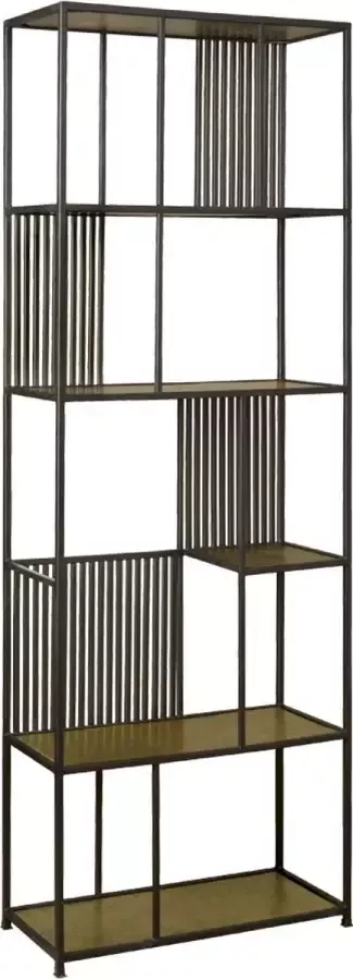 Tower Living mg collection wandkast ijzer metallic 31 x 76 x 195 (h) cm - Foto 1