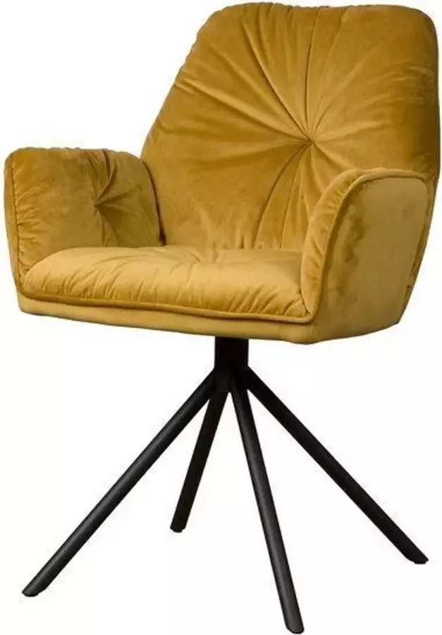 Tower Living Teakea Palma Armstoel Oker Geel 63x62x90