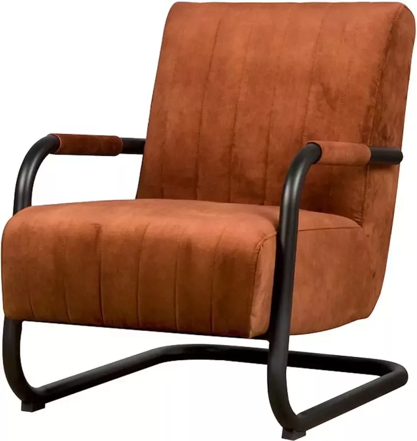 Tower Living | Riva Fauteuil | Stof | Koper | 65 x 86 x 83 (h) cm