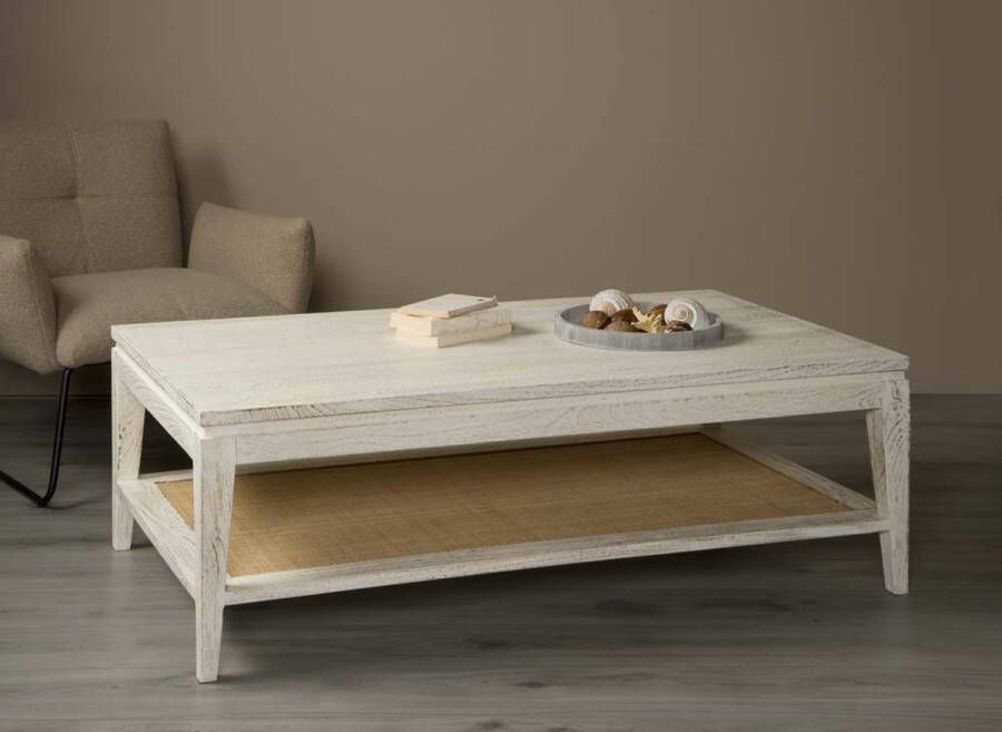 Tower Living salontafel Vincenza 135x75x42 cm mangohout