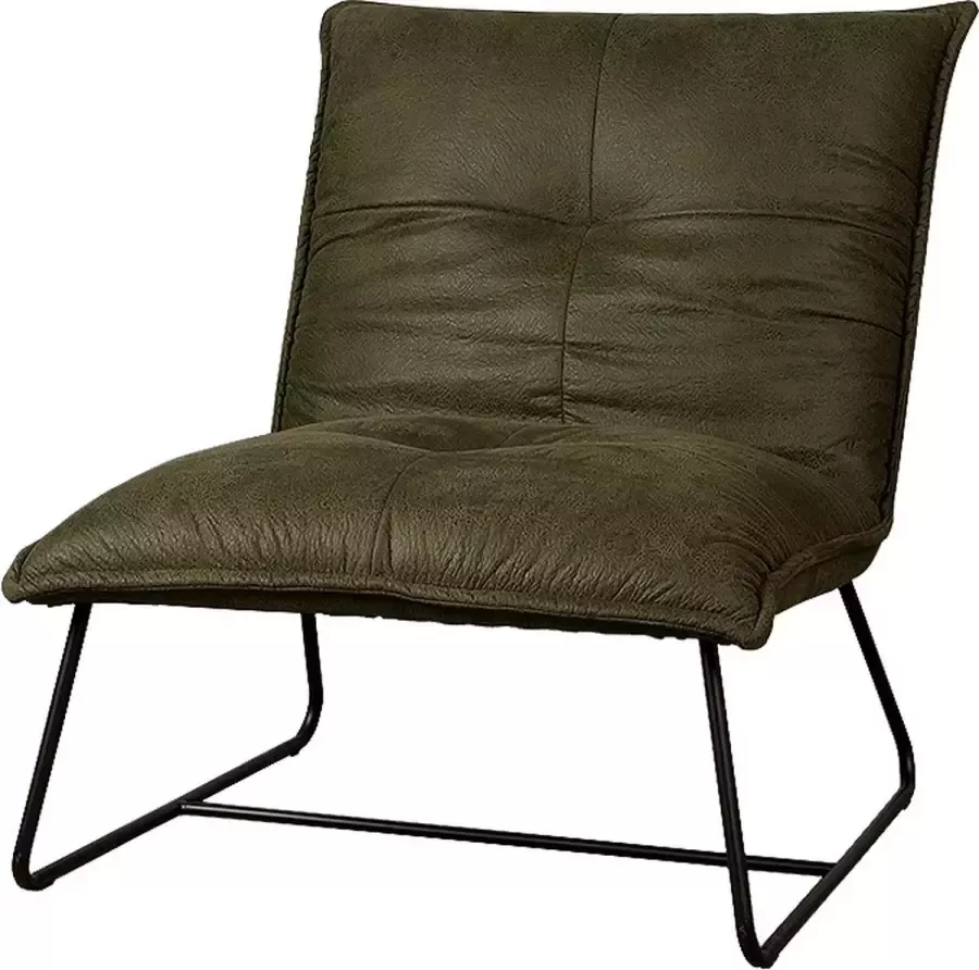 Tower Living seda fauteuil 100% polyester groen 74 x 86 x 80 (h) cm