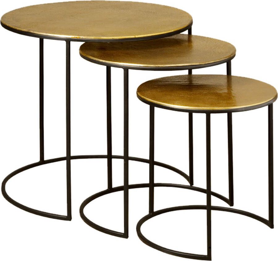 Tower Living Set bijzettafels RENEW MG 8458 metaal