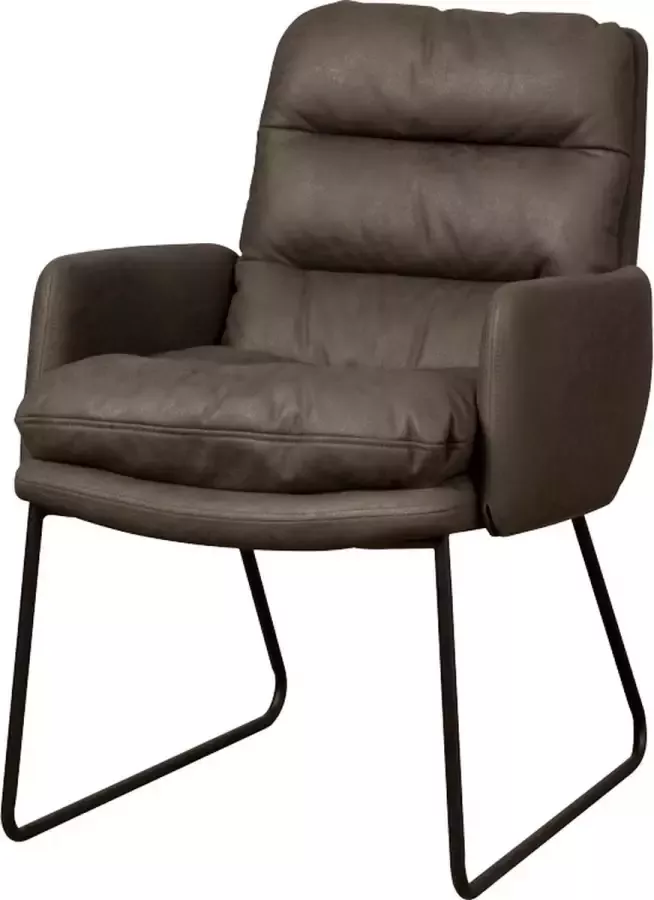 Tower Living toro fauteuil 100% polyester antraciet 63 x 76 x 84 (h) cm