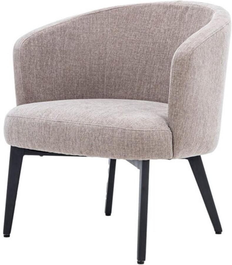 Tower Living Albi fauteuil fabric Nature 120 Beige grey