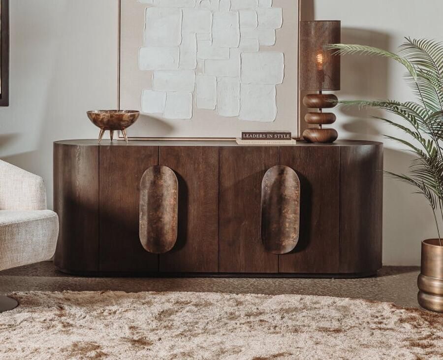 Tower Living Allure Dressoir donkerbruin 180 cm