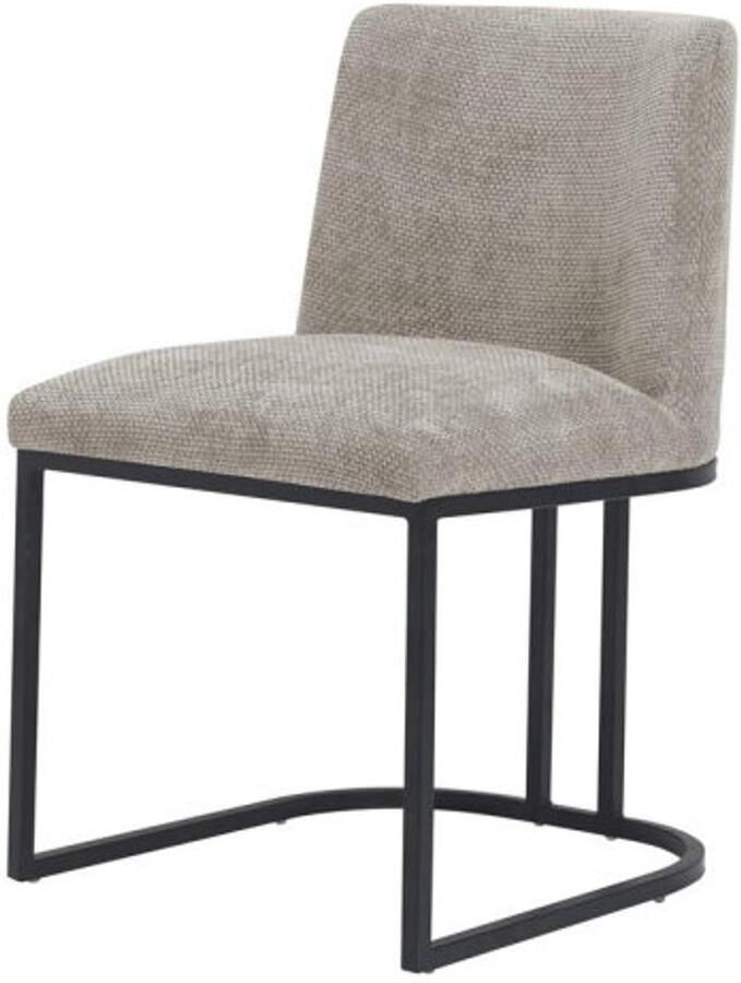 Tower Living Archi Eetkamerstoel – Stof Eden Beige – Japandi – 53x60x83 cm