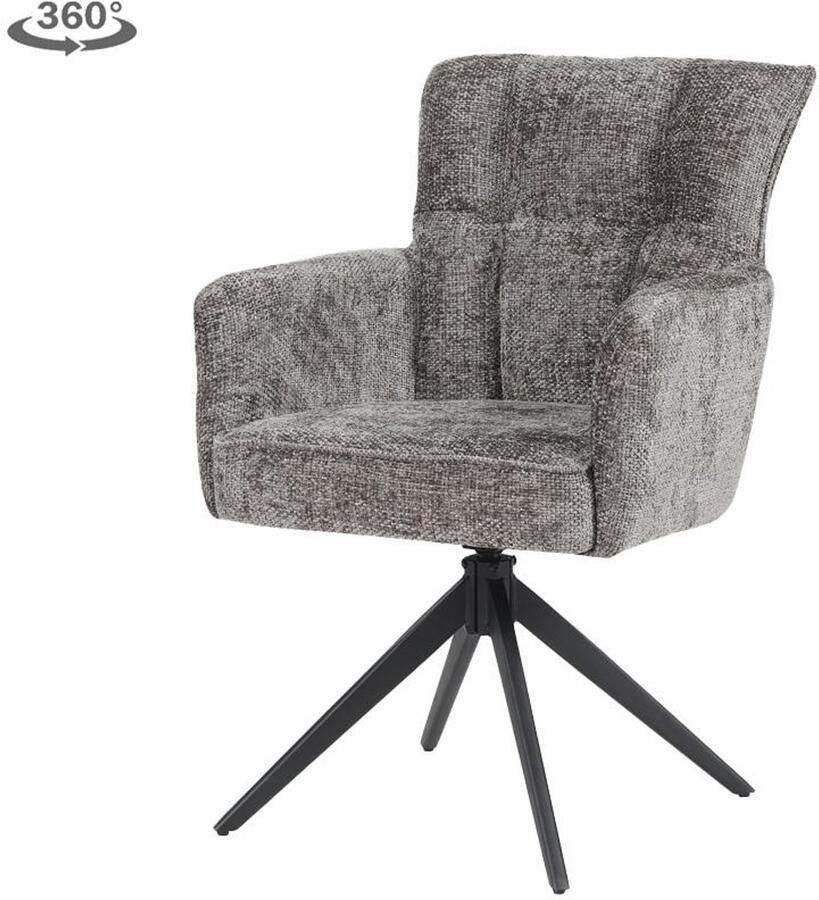 Tower Living Bardi Armstoel Charcoal