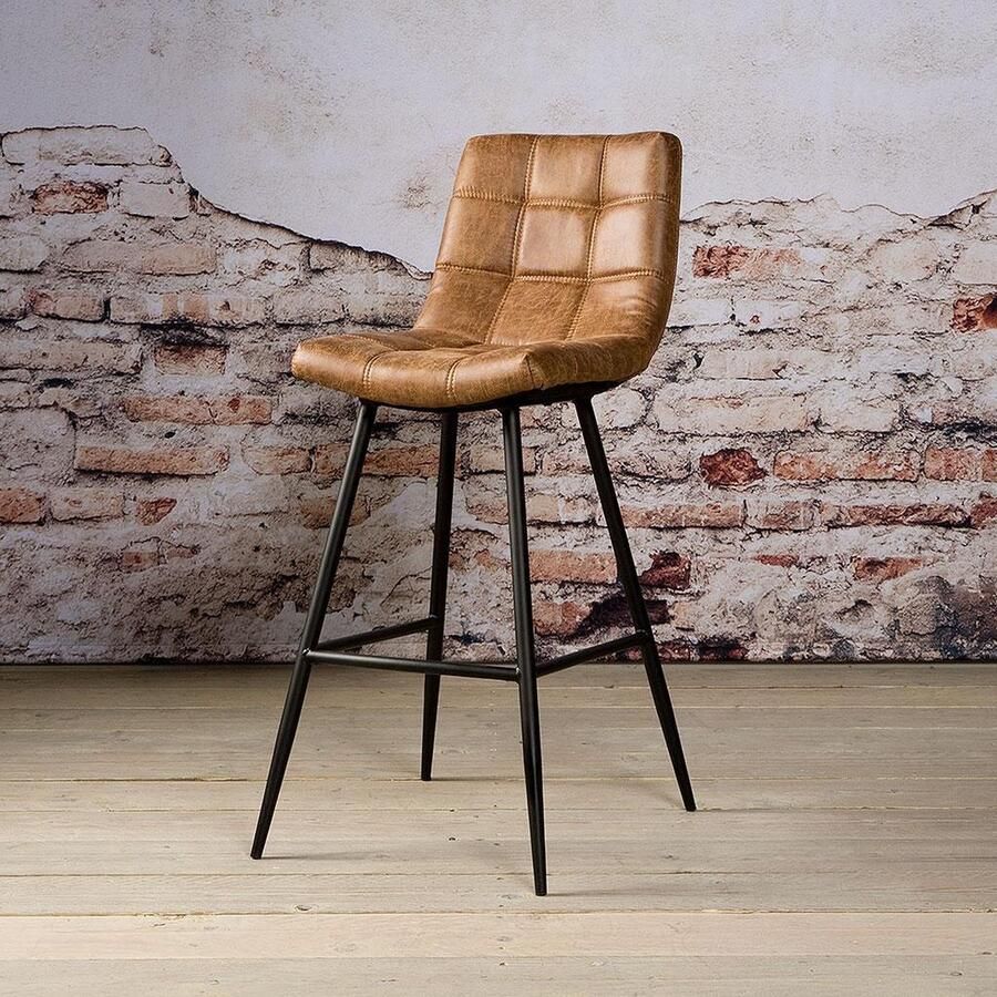 Tower Living Barkruk Navarra Cognac Stof