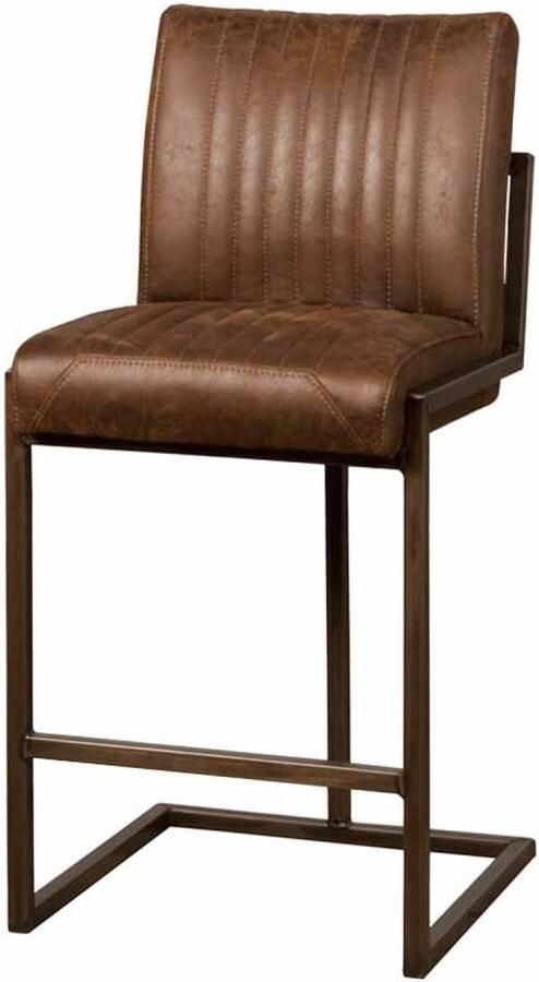 Tower Living barstoel Ferro donkerbruin