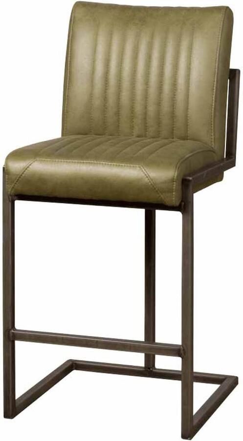 Tower Living barstoel Ferro groen