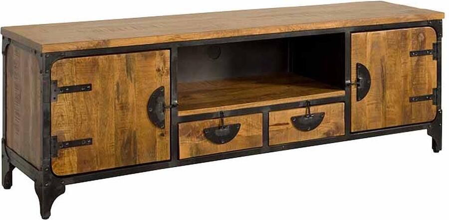 Tower Living Basto TV cabinet 2 drs. 2 drws. 180x40x60
