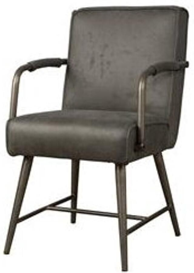 Tower Living Belmonte Armstoel fabric Cherokee 1 grey