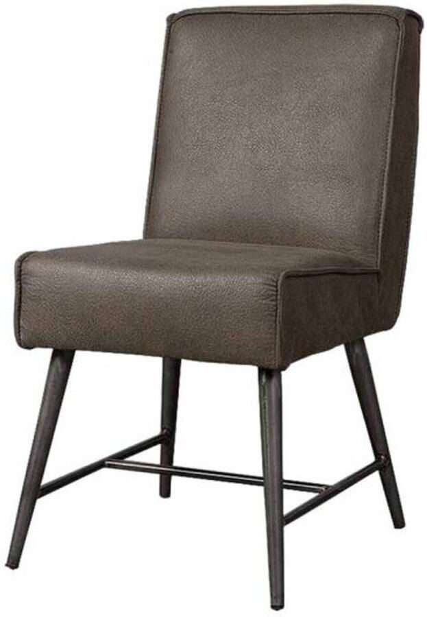 Tower Living Belmonte Eetkamerstoel fabric Cherokee 1 grey