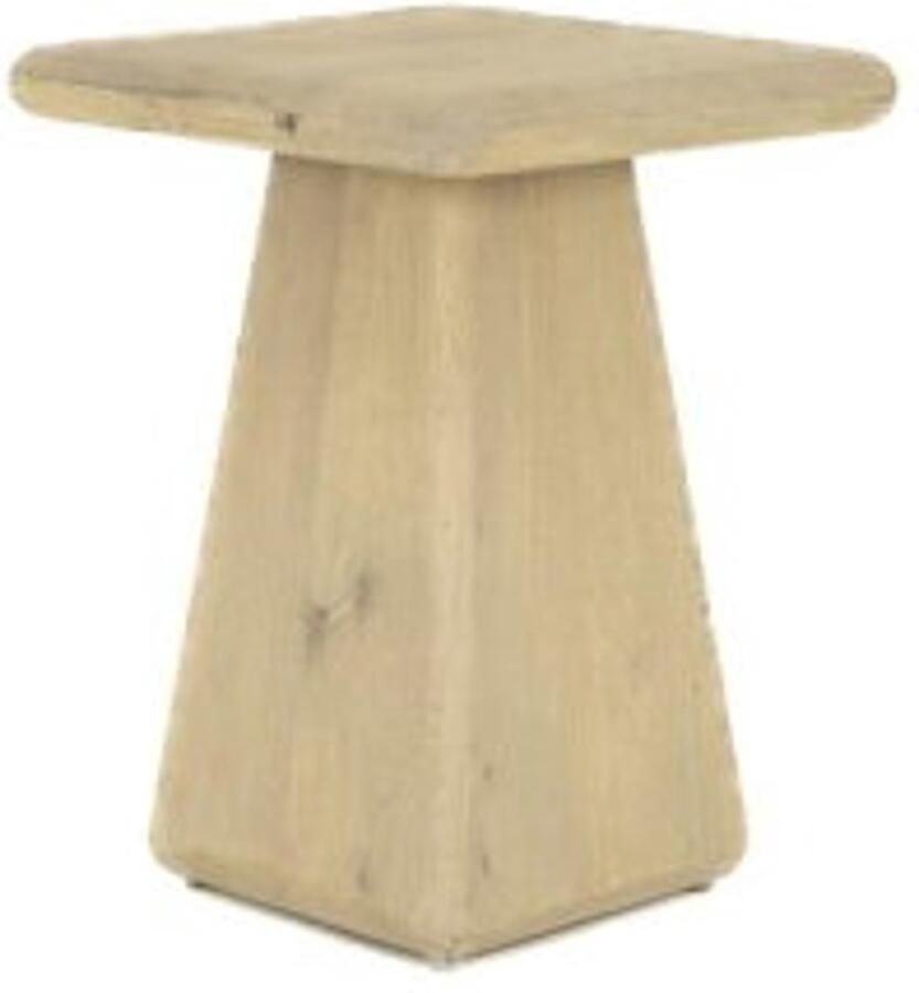 Tower Living Bijzettafel Asti vierkant mangohout 40x40 cm Naturel
