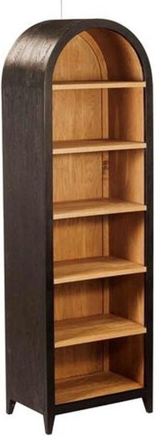 Tower Living Boekenkast Rotondi 70 cm Zwart