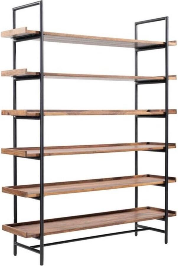 Tower Living boekenkast Taviano 140x40x180 cm Sheesham hout