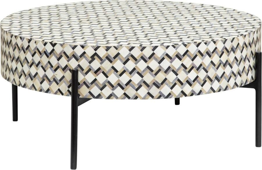 AnLi Style Anli-Style Tower living Brendola coffeetable round dia. 80x35 (h)