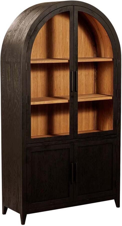 Tower Living Buffetkast Rotondi 120 cm Zwart