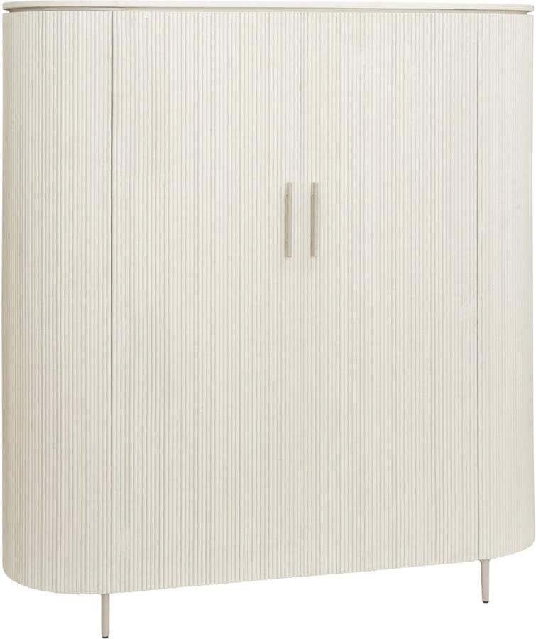 Tower Living opbergkast Corbetta 135x45x145 cm mangohout