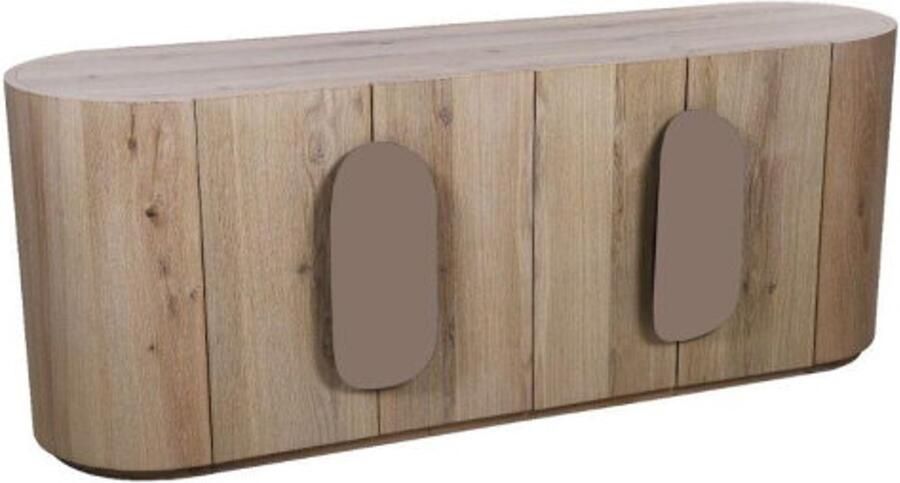 Tower Living Dressoir Allure eiken 180x50x70 cm White wash