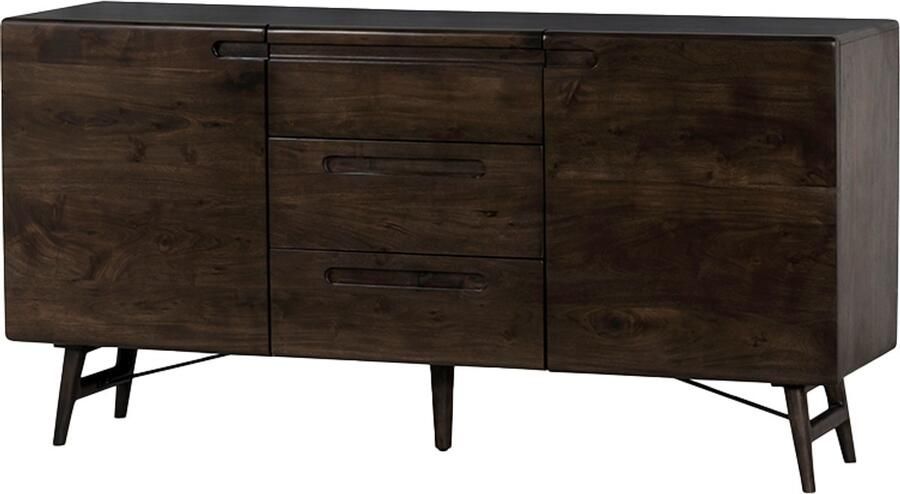Tower Living Aura Sideboard 2 drs 3 drws 160x40x80 espresso - Foto 2
