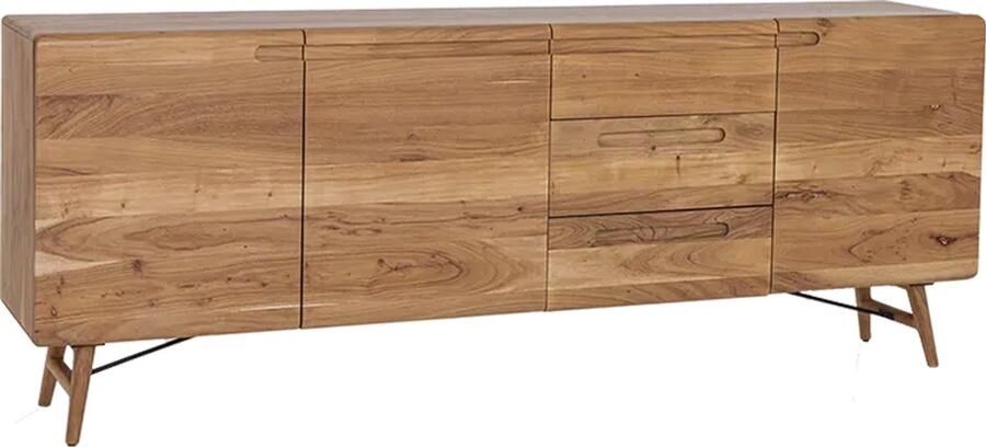 Tower Living Dressoir Aura acaciahout 210 cm Naturel - Foto 2