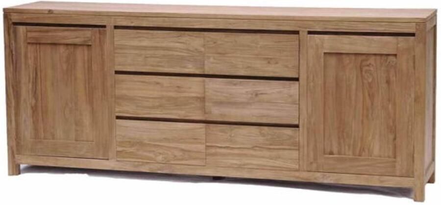 Tower Living Dressoir Corona teakhout 220 cm