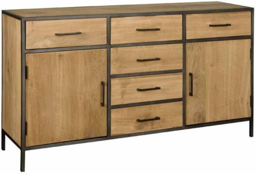 Tower Living Dressoir Luna eikenhout 160 cm Naturel